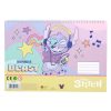 Disney Lilo și Stitch Blast Caiet de schițe A/4 cu spiră și autocolante, 40 pagini