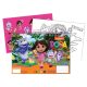 Dora Exploratoarea Jungle Carnet de schițe A/4 Spirală cu 40 pagini cu Autocolant