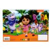 Dora Exploratoarea Jungle Carnet de schițe A/4 Spirală cu 40 pagini cu Autocolant