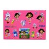 Dora Exploratoarea Jungle Carnet de schițe A/4 Spirală cu 40 pagini cu Autocolant