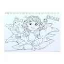 Dora Exploratoarea Jungle Carnet de schițe A/4 Spirală cu 40 pagini cu Autocolant