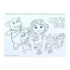 Dora Exploratoarea Jungle Carnet de schițe A/4 Spirală cu 40 pagini cu Autocolant