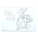 Dora Exploratoarea Jungle Carnet de schițe A/4 Spirală cu 40 pagini cu Autocolant