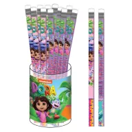 Dóra, a felfedező Jungle Creion HB grafit cu radieră