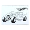 Hot Wheels Challenge Caiet de schițe spirală A/4 cu 40 de coli și autocolante