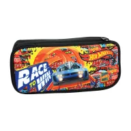 Hot Wheels Race to Win Penar cu 2 compartimente 23,5 cm