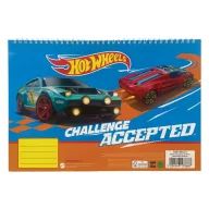 Hot Wheels Runner Carnet de schițe spiralat A4, 30 foi