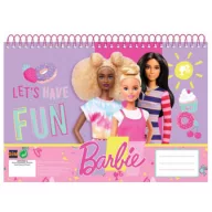   Barbie Happy Thoughts Caiet de schițe A/4, 30 de foi, cu spiră