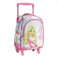 Barbie Paints rucsac de grădiniță pe roți, geantă 30 cm