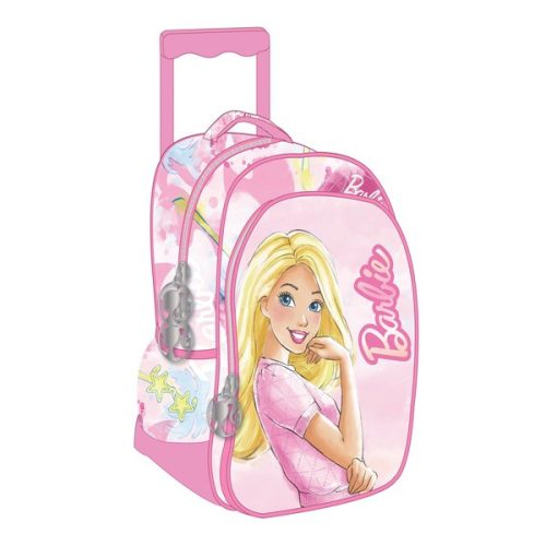 Barbie Paints rucsac de grădiniță pe roți, geantă 30 cm