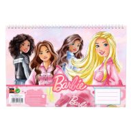Barbie Paints Caiet de schițe spirală A4, 30 file