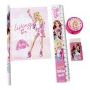 Barbie Paints set de papetărie 5 buc