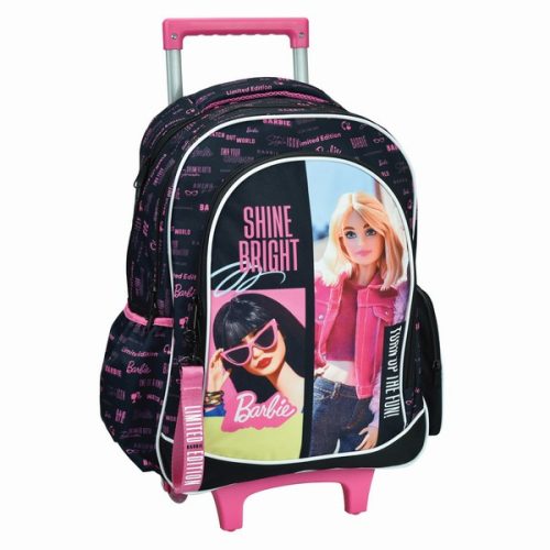 Barbie Shine Bright ghiozdan cu roți, 46 cm