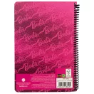 Barbie Pink Caiet spirală cu linii B/5, 70 file