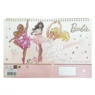   Barbie Ballerina Carnet de schițe spirală A/4 cu 40 de foi și autocolante