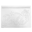 Barbie Ballerina Carnet de schițe spirală A/4 cu 40 de foi și autocolante