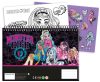 Monster High Crew Caiet de schițe spiralat A/4 cu 40 de pagini și autocolante
