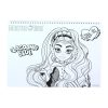 Monster High Crew Caiet de schițe spiralat A/4 cu 40 de pagini și autocolante