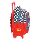 Patrula Cățelușilor Marshall Racing rucsac grădiniță pe roți, geantă 30 cm