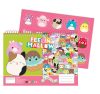 Squishmallows Feelin' Carnet de schițe A/4 cu spirală, 40 pagini, cu autocolant
