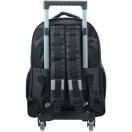 Fetele Kpop la vânătoare de demoni Black rucsac școlar premium cu roți, geantă 46 cm