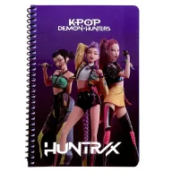  Fetele Kpop la vânătoare de demoni Singer Trio Caiet spirală cu liniatură B/5, 70 de file