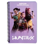   Fetele Kpop la vânătoare de demoni Singers Caiet spiralat liniat B/5, 105 pagini