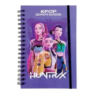   Fetele Kpop la vânătoare de demoni Hunter X Caiet spirală cu linii B/5, 70 file