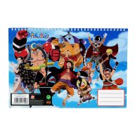 One Piece Team Carnet de schițe spiral A/4, 30 file
