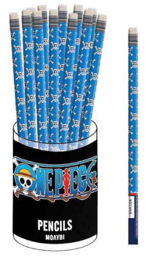 One Piece Skull Creion HB cu grafit și radieră
