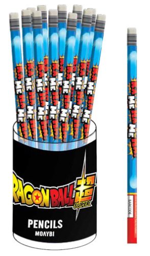 Dragon Ball Kamehame Creion HB cu vârf radieră