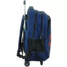 FC Barcelona Barca Blue rucsac școlar cu roți, geantă 46 cm