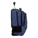 Real Madrid Blue rucsac școlar cu roți, geantă 48 cm