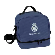 Real Madrid Blue geantă termo pentru gustare 21 cm