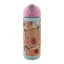 Capibara Chill sticlă de plastic mată cu pai 600 ml