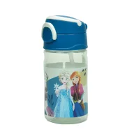   Disney Regatul de gheață Together sticlă din plastic cu cârlig 350 ml