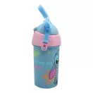 Disney Lilo și Stitch Alien 626 biberon din plastic cu pai și cârlig 500 ml
