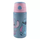 Disney Lilo și Stitch Aliens sticlă cu pai din aluminiu cu cârlig 500 ml