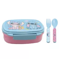   Disney Lilo și Stitch Alien 626 cutie de sandwich + set de tacâmuri