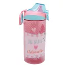 Disney Marie Adorable sticla din plastic cu pai și cârlig 450 ml