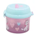 Disney Marie Adorable suport din plastic pentru gustări, cutie de prânz 270 ml