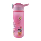 Disney Minnie Kindness sticlă mată din plastic cu pai 600 ml