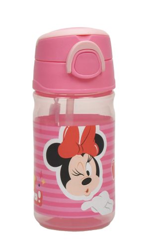 Disney Minnie Wink plastic sticlă de apă cu agățătoare 350 ml