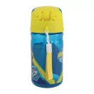 Patrula Cățelușilor Rubble sticlă din plastic cu pai și cârlig 350 ml