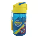 Patrula Cățelușilor Rubble sticlă din plastic cu pai și cârlig 350 ml
