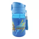 Patrula Cățelușilor Best Team sticlă plastic cu paie și agățătoare 350 ml