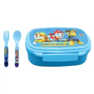   Patrula Cățelușilor Best Team cutie pentru sandwich + set de tacâmuri