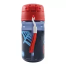 Omul Păianjen Spidey Glow sticlă de plastic cu pai și cârlig 350 ml