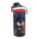 Omul Păianjen Spidey Web sticlă din plastic cu pai și cârlig 450 ml