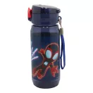 Omul Păianjen Spidey Web sticlă de plastic cu agățătoare 600 ml